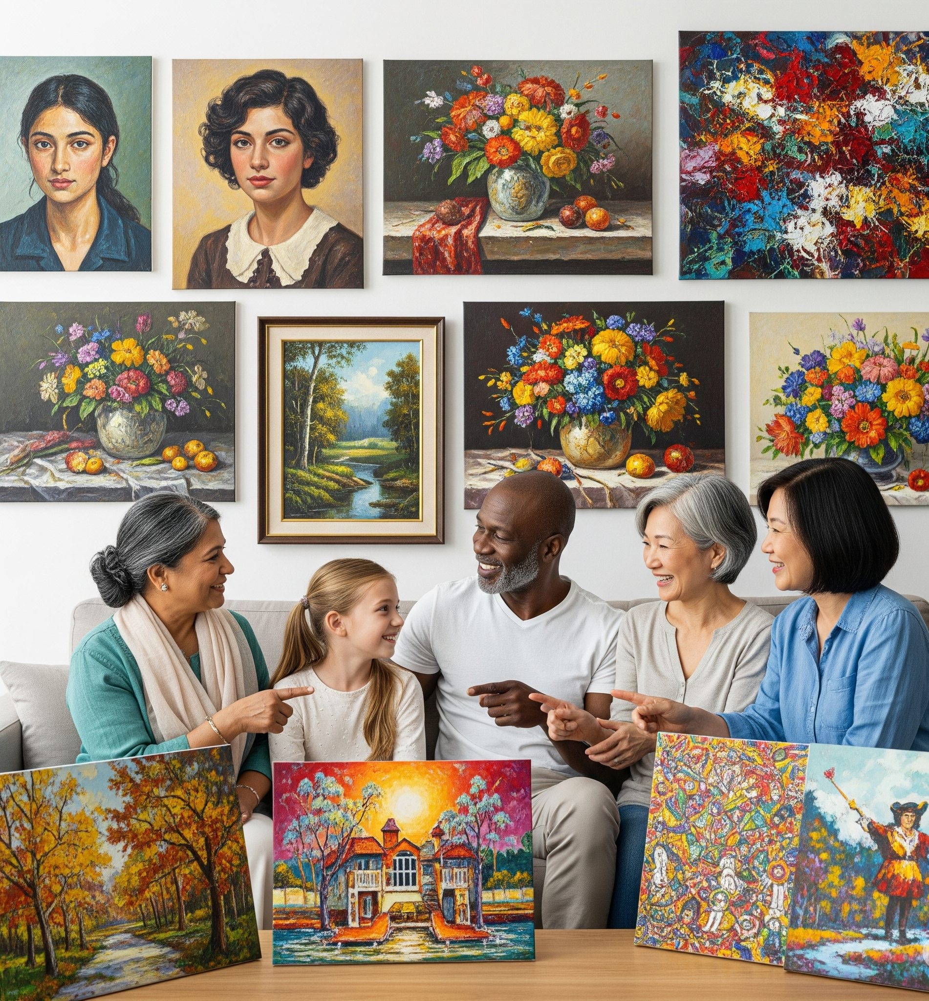 famiglia arte